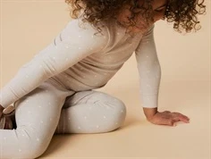 Lil Atelier gray morn heart leggings